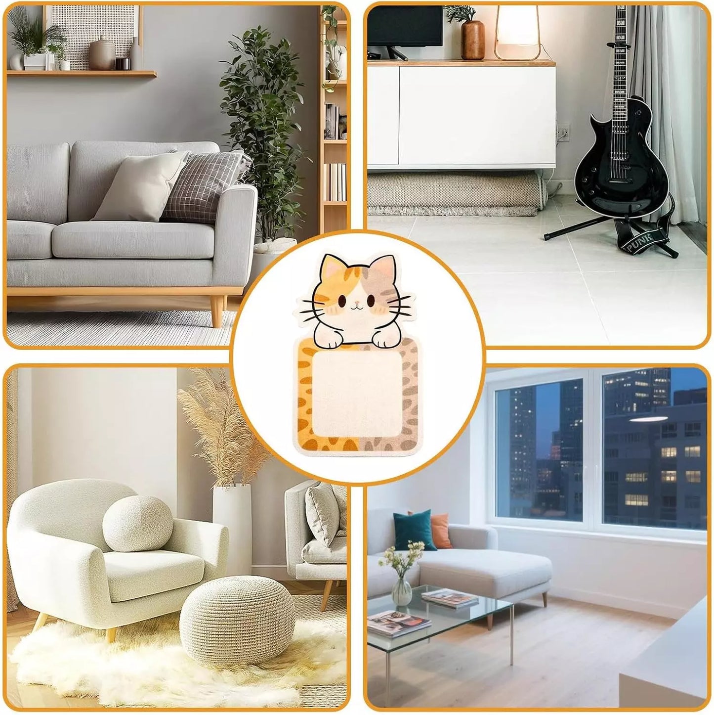 MACSKAKAPARÓ SZŐNYEG BÚTORVÉDELEMRE