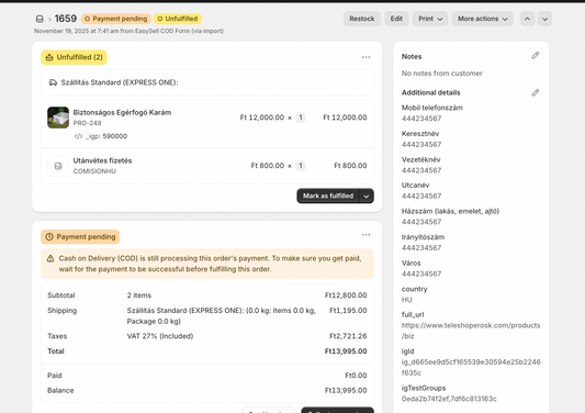 INTELLIGEMS TEST PRODUCT
